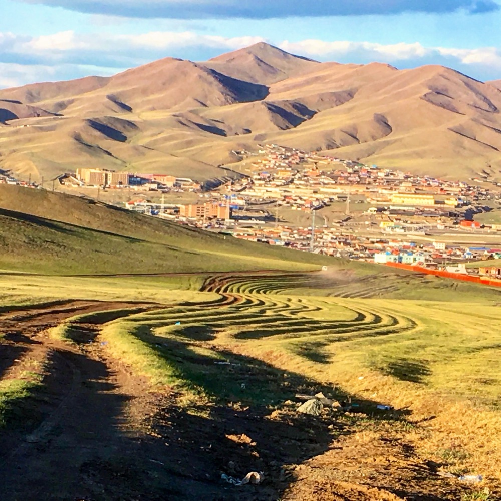 Hills above Ulaanbaatar
